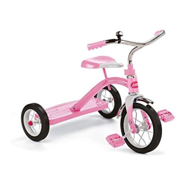 Pink Tricycle - Classic 10" Kids' Ride-On Toy